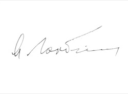 Gorbachev's signature 