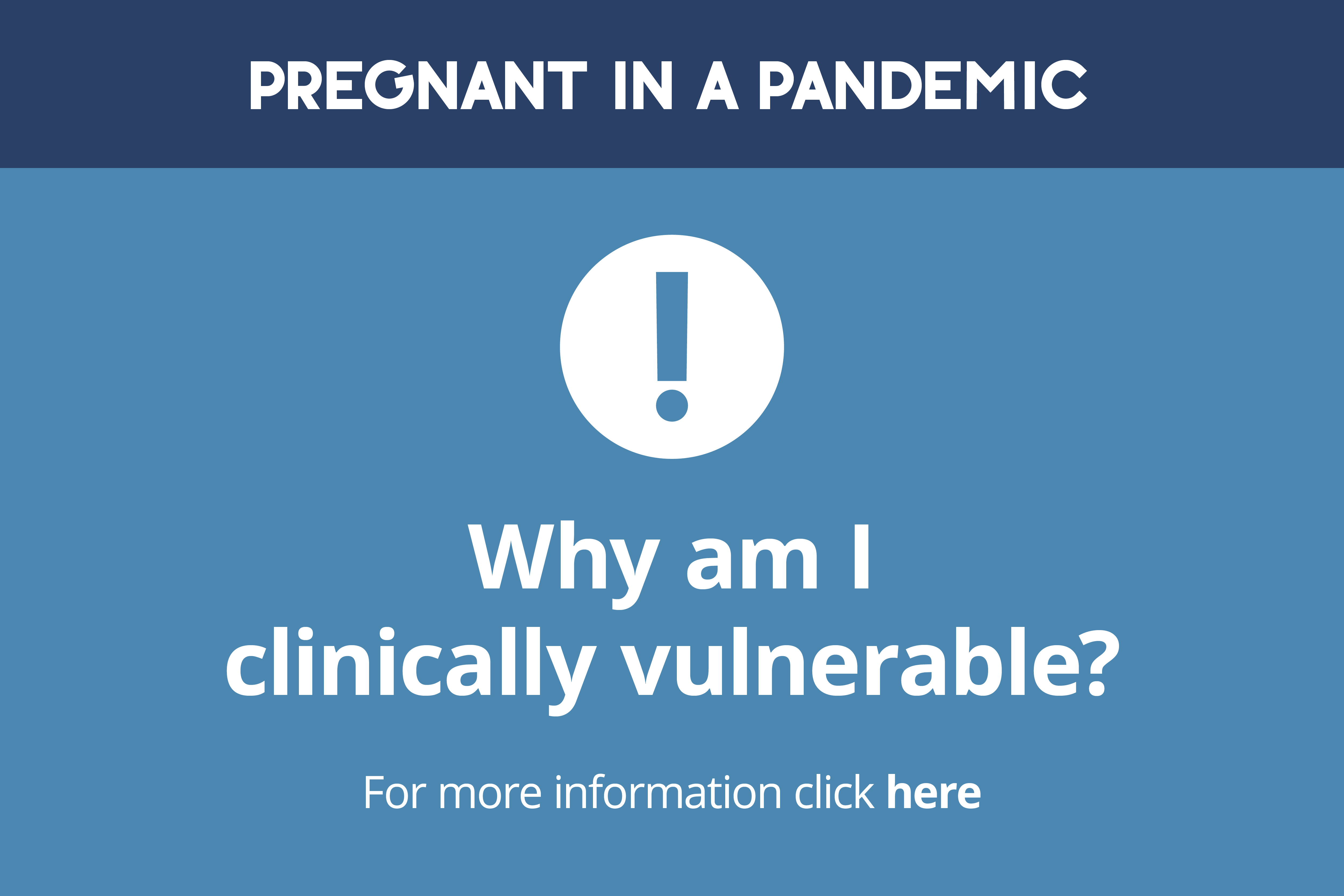 GIF displaying questions that pregnant women worry about in the pandemic. Click on this to access more information.