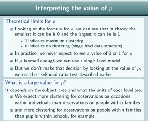 Random Intercept Models Centre For Multilevel Modelling University Of Bristol