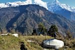 A reservoir scheme in the Himalayan mountains, Nepal