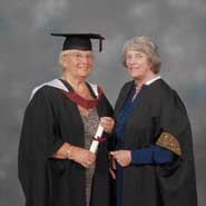 Image of Mrs Marg Longman and Dr Stella Clarke