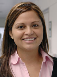 The patient, Claudia Castillo