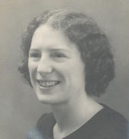 Lady Isobel Wood (Molly) as a student in the 1920s