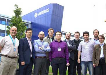ACCIS researchers at Airbus
