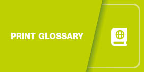 Print Glossary button