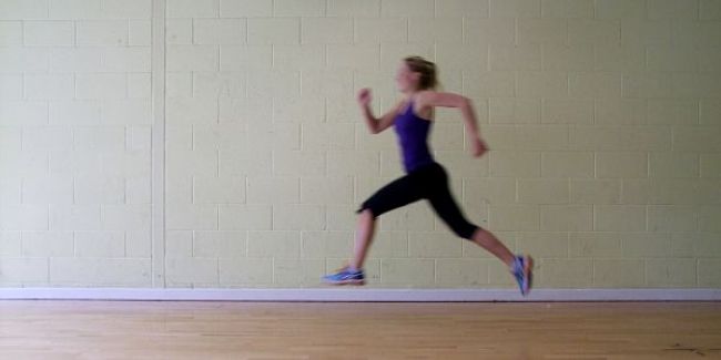 running