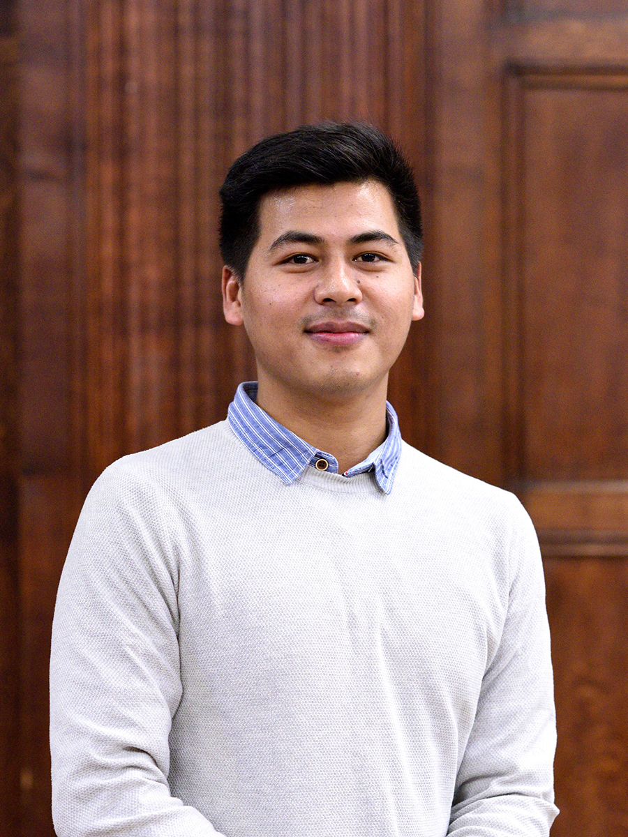 A portrait image of a student, Pawan Rana.