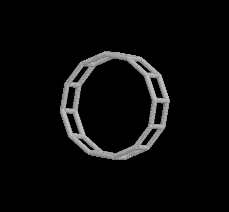 (Structure of 12 prismane)