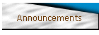 Announcements