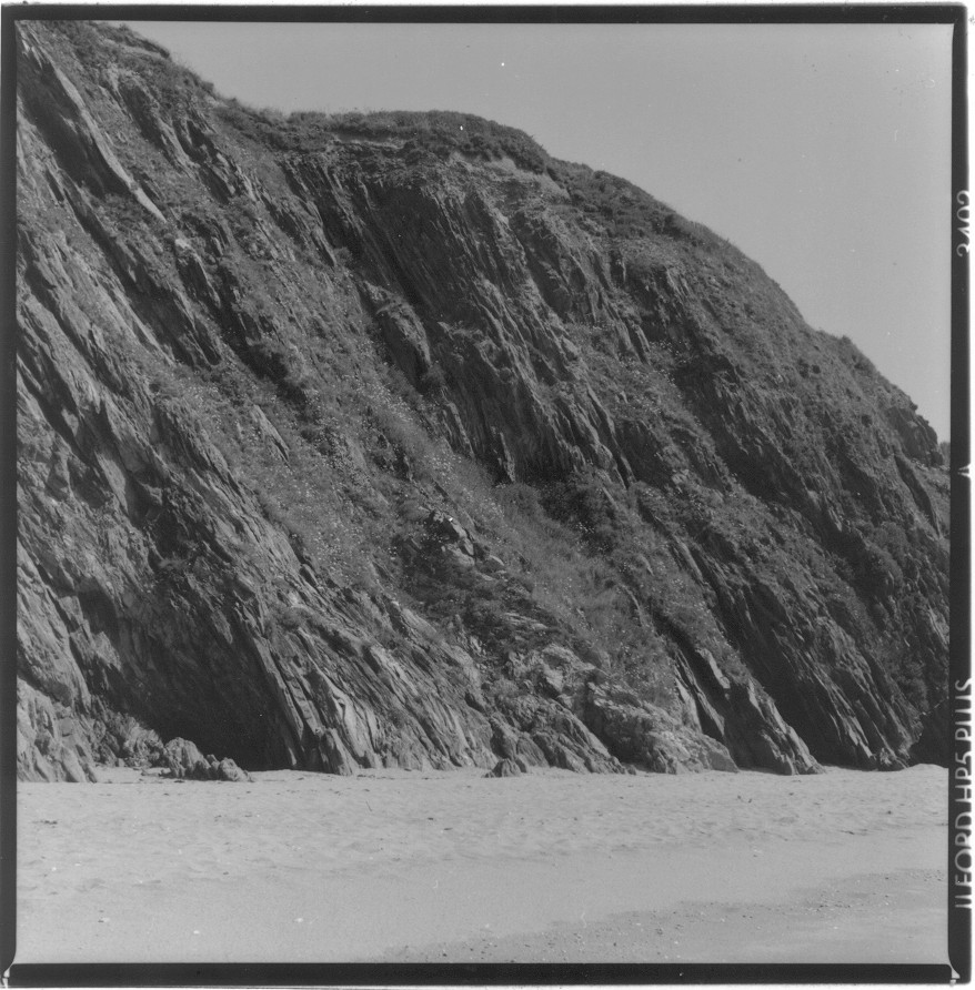 photograph of a cliff face