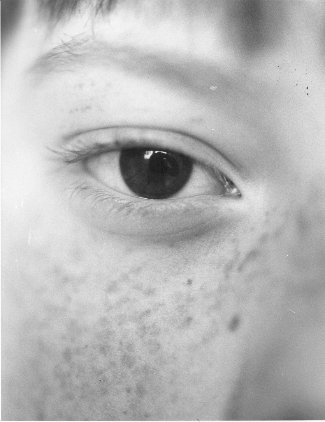 close up photograph of an eye