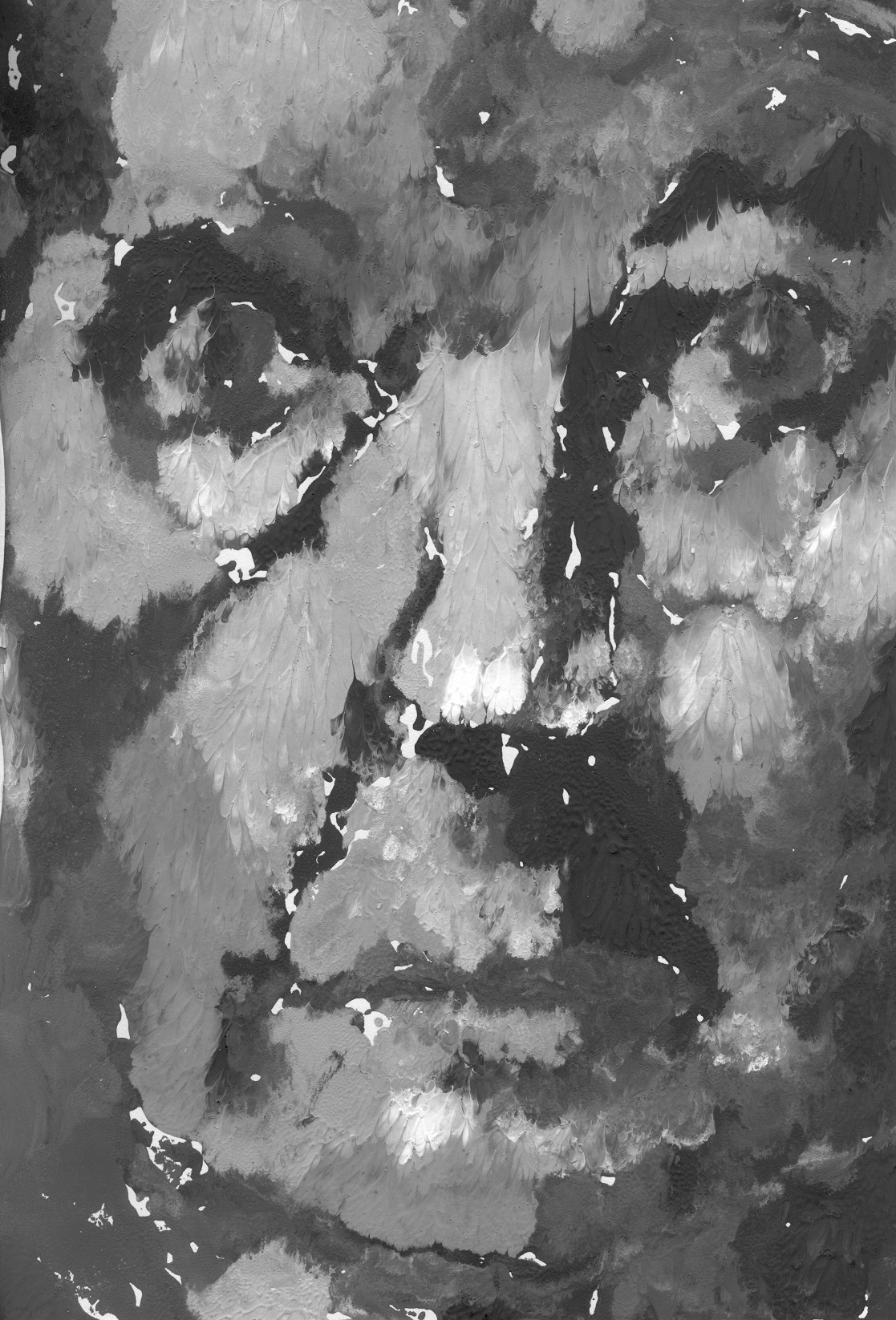 painting of a face