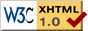 XHTML 1.0 Validated