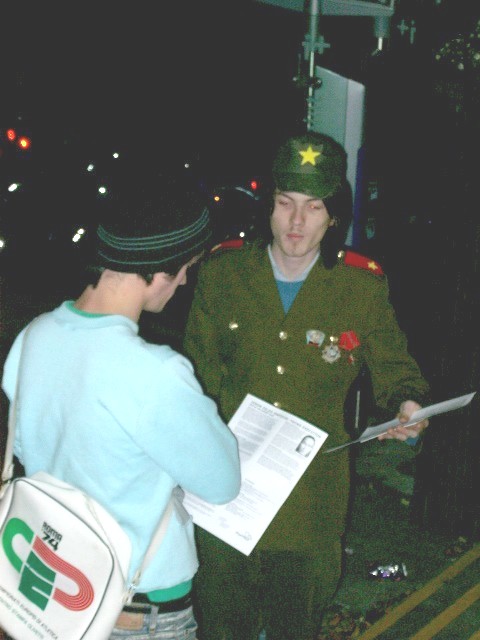 Dan in PLA uniform