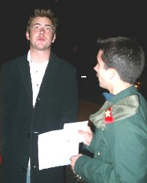 James in PLA uniform