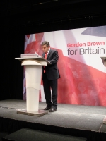 Gordon Brown speaking