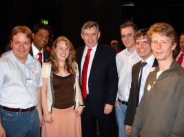 UBLC members with Gordon Brown