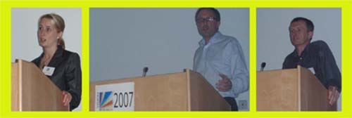 Speakers at the meeting