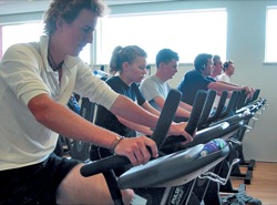 State-of-the-art exercise studio