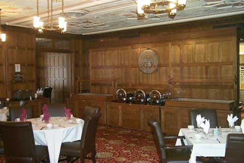 Engineers Club dining room