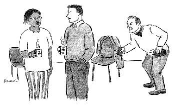 picture of a thief stealing a wallet