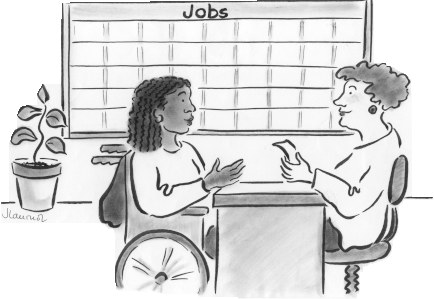 picture of a job centre