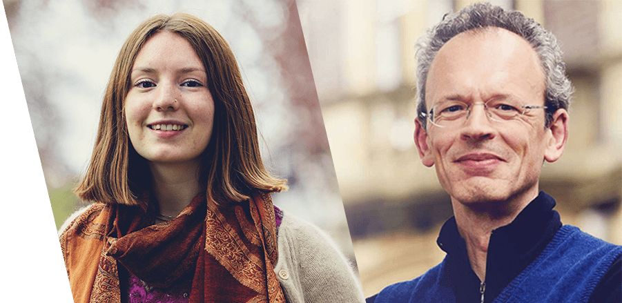 Hayley Hall and Dr John Lee