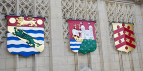 Crests in Wills Memorial Building