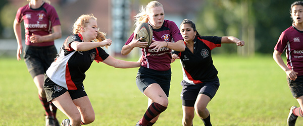 Women's rugby match