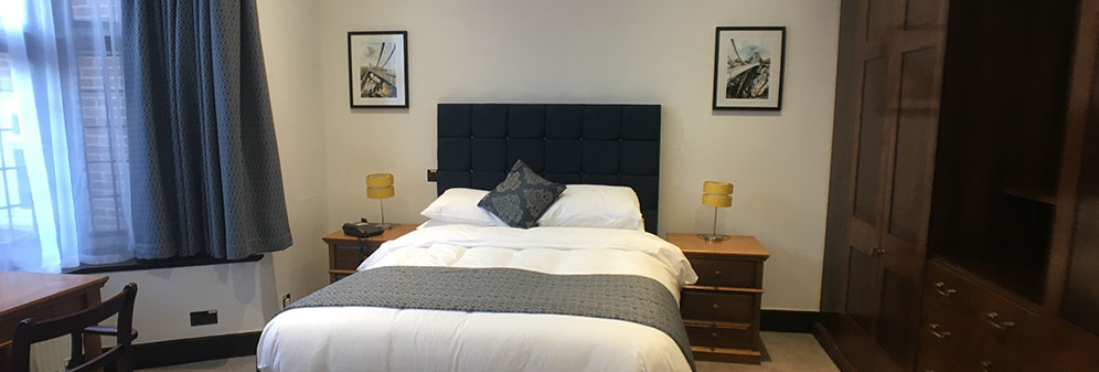 Bedroom in suite 2.
