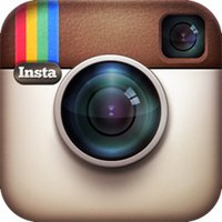 Instagram logo.