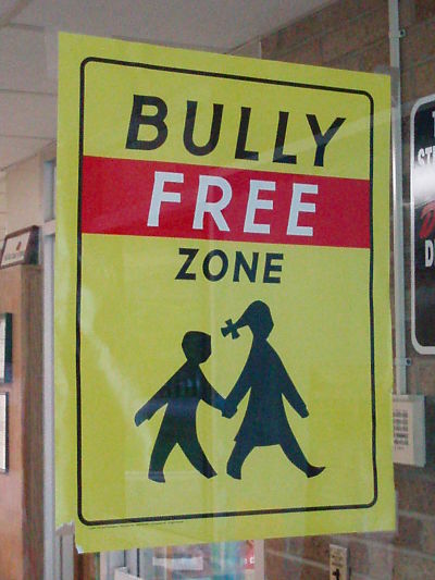 Anti-bullying sign
