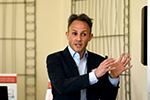 Professor Matt Jones presenting a lecture