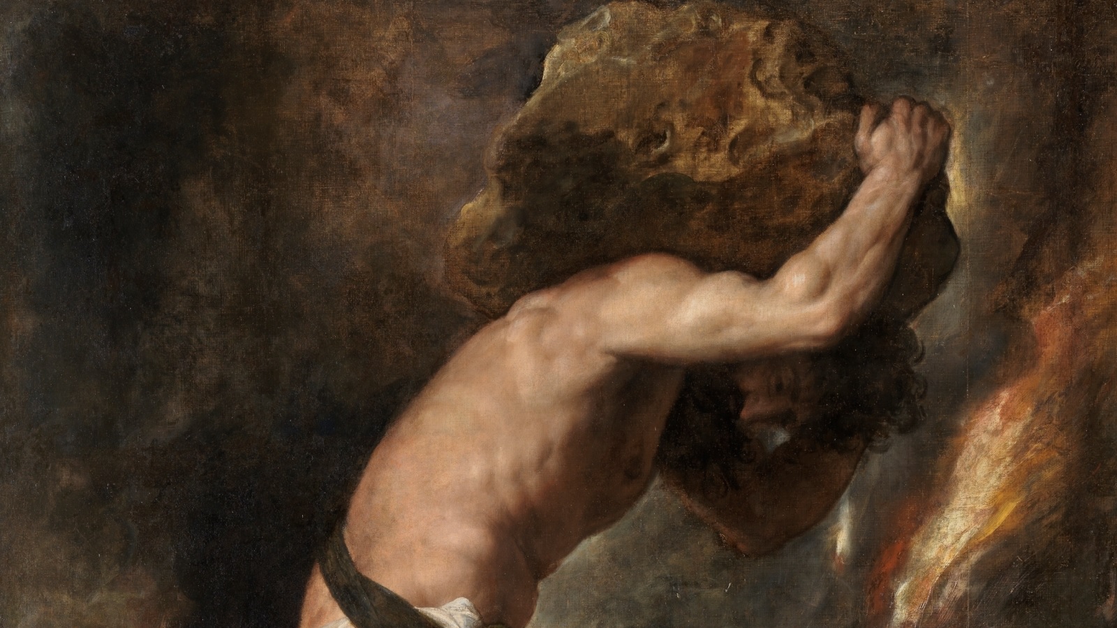 Sisyphus by Titian