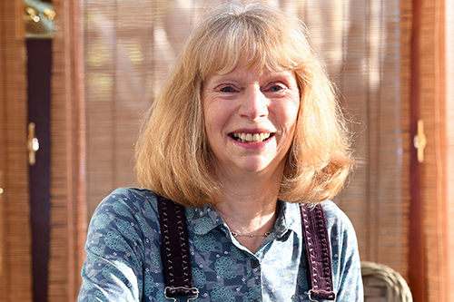 Yvonne Smith, one of the first people to receive red-blood cells grown in a laboratory
