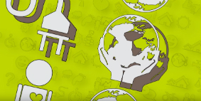 Symbols themed for sustainability