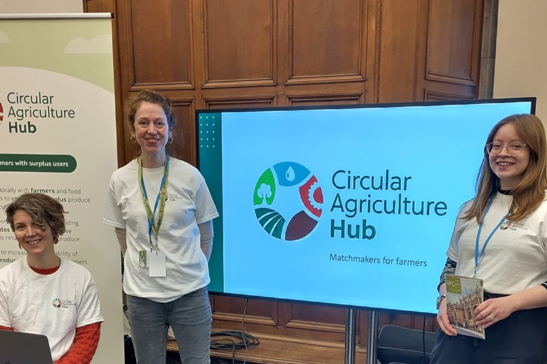Circular Agriculture Hub - Founders photo – left to right - Anne Touboulic, Lucy McCarthy, Ursula Davis
