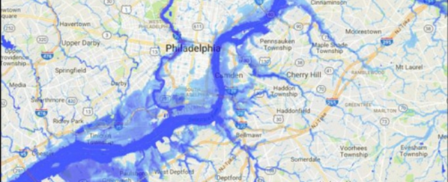 US flood map