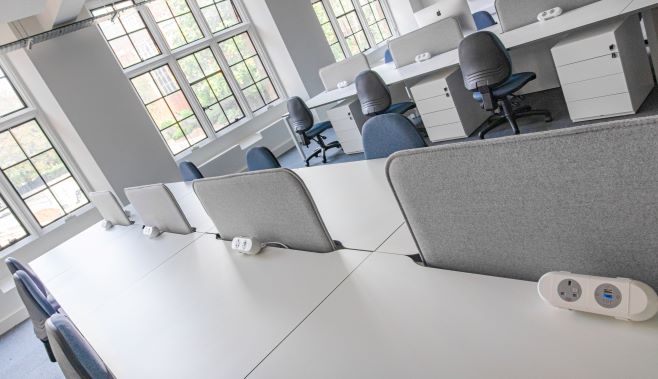 Example of PhD desk space
