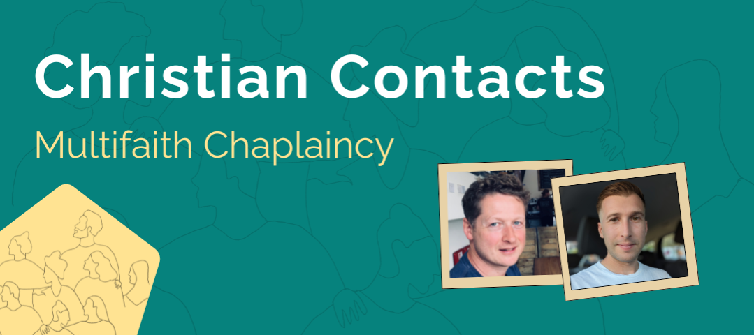 Banner titled Christian Contacts