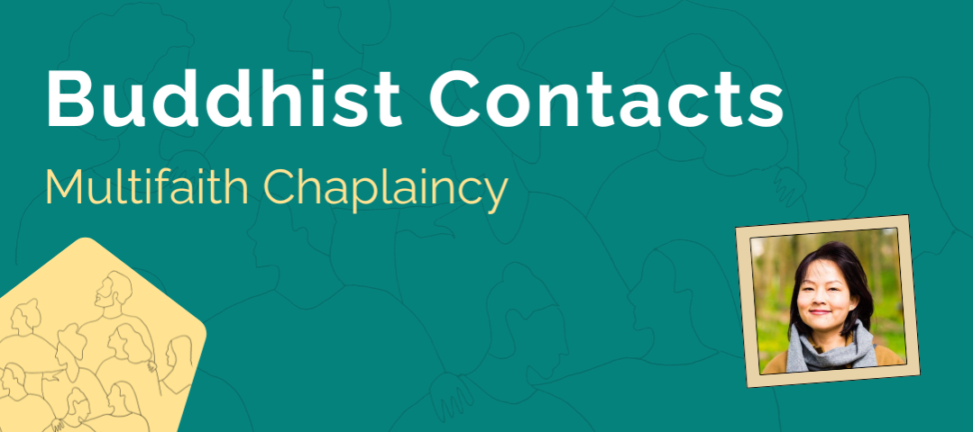 Banner titled Buddhist Contacts