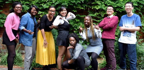 Photo of the 2019 Inspirational Bristol Scientists celebrants with Lara Lalemi.