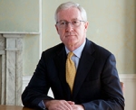 Headshot of President and Professor Hugh Brady