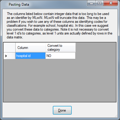 Pasting data that is to long.