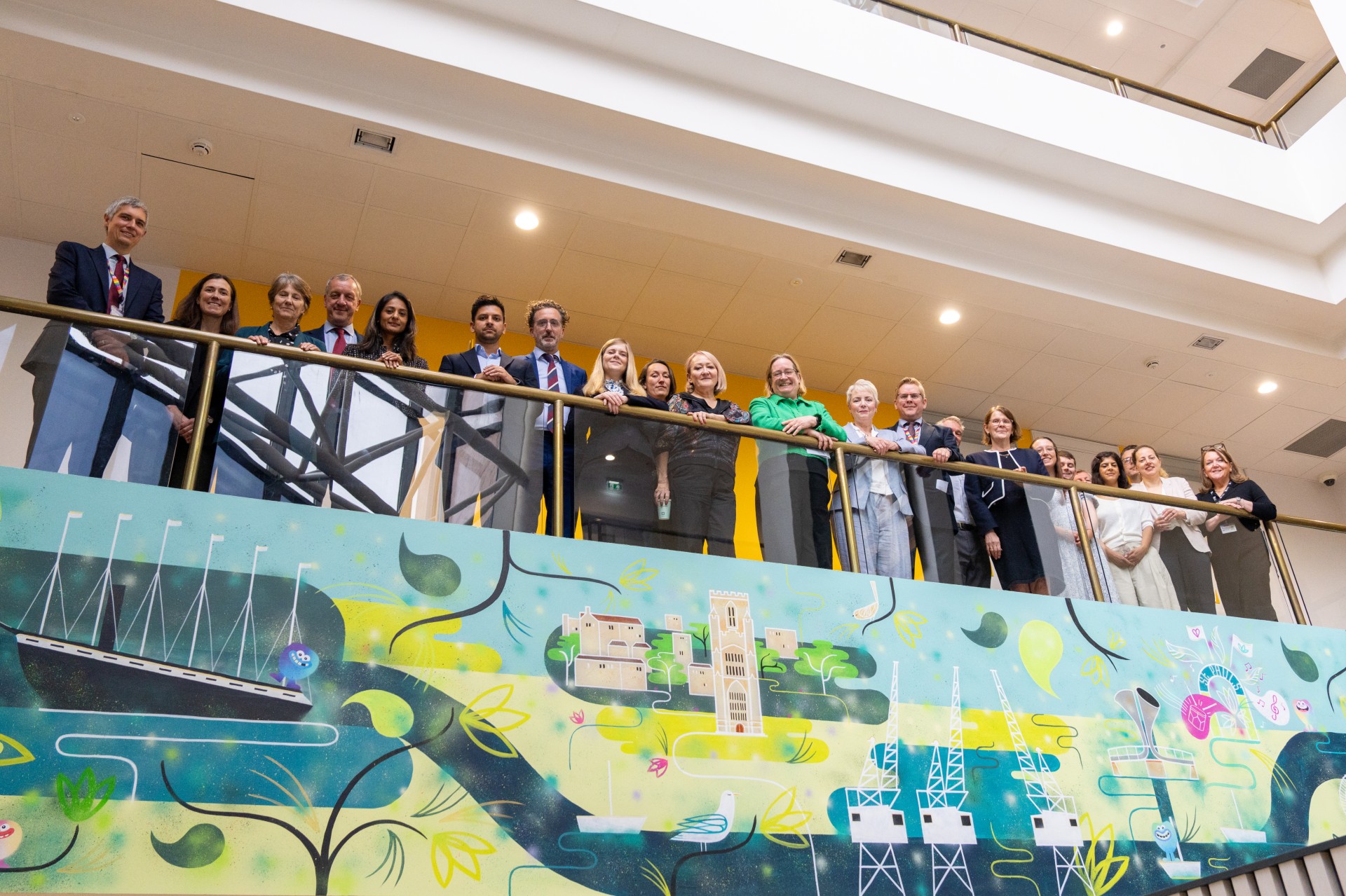 Attendees who took part in the discussion at the University of Bristol's Dental School