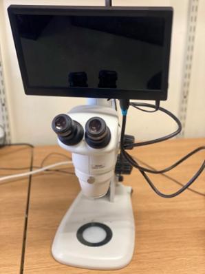 G33 Nikon C-LED SMZ445 binocular microscope