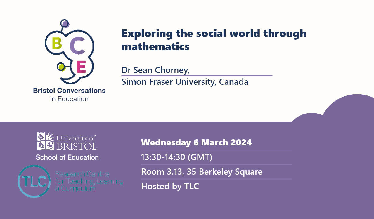 BCE - Exploring the social world through mathematics poster