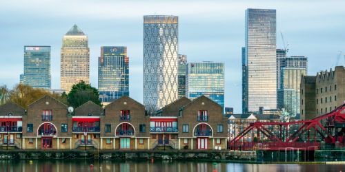 Canary Wharf from Shadwell Basin - Photo by Zhi Xuan Hew on Unsplash