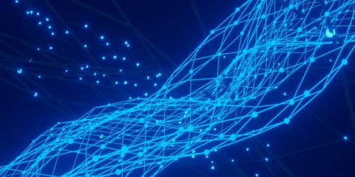 Abstract blue network lineart - Photo by Conny Schneider on Unsplash