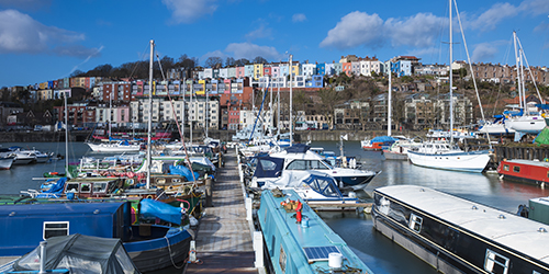Boats at the harbour.